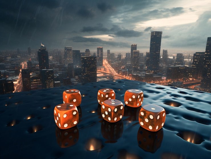 Antarmuka meja baccarat langsung vovo88 dengan dealer dan kartu yang ditampilkan jelas